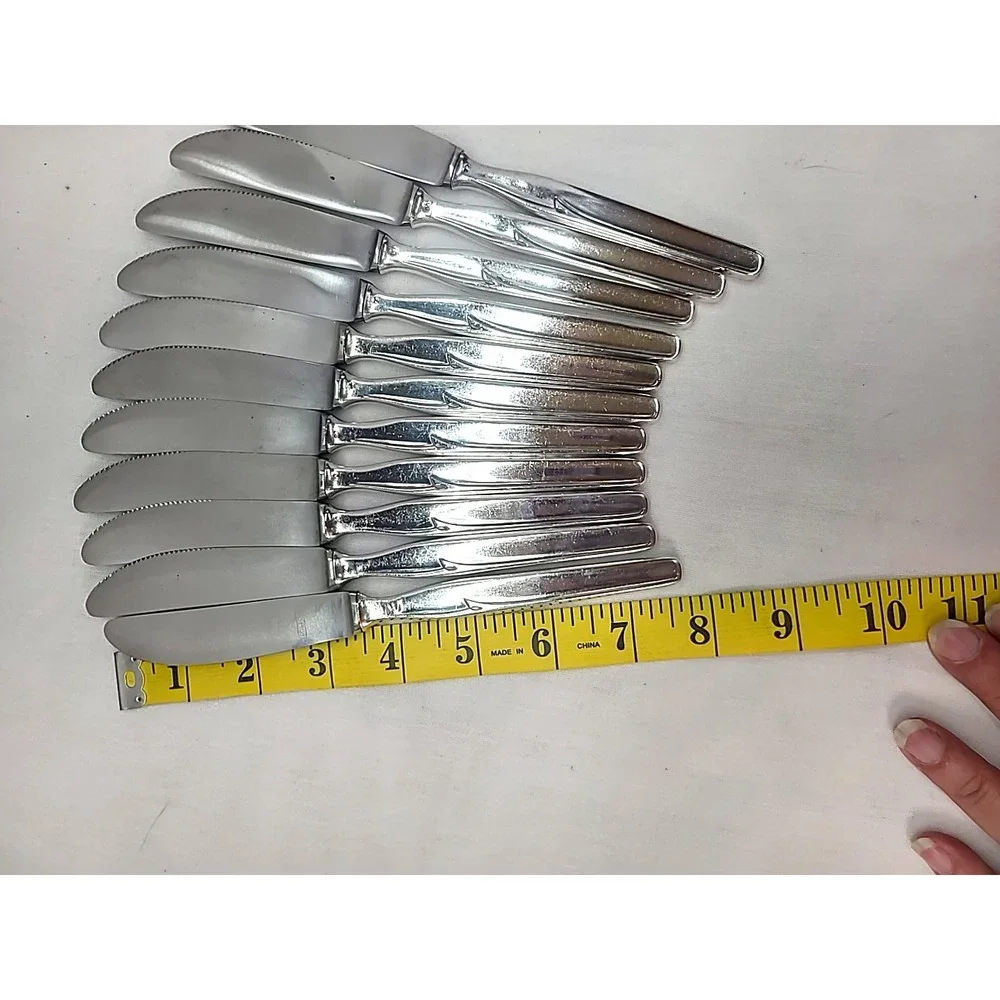Silber Flock 90 German Silverplate Flatware 35 pcs‎